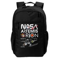 Artemis Orion Space Launch System SLS Schematics Backpack