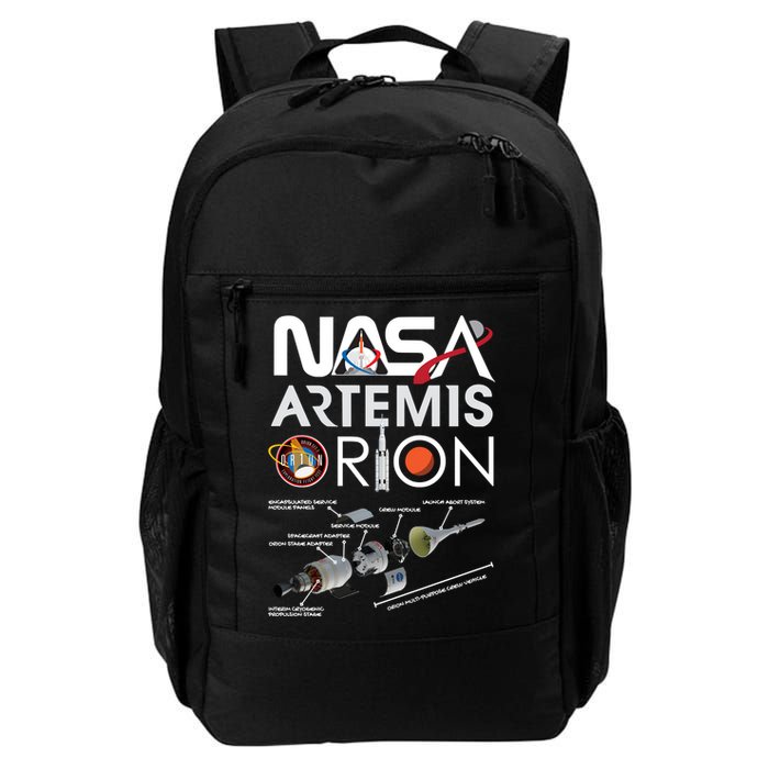 Artemis Orion Space Launch System SLS Schematics Backpack