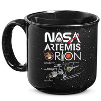 Artemis Orion Space Launch System SLS Schematics 15oz Campfire Ceramic Mug