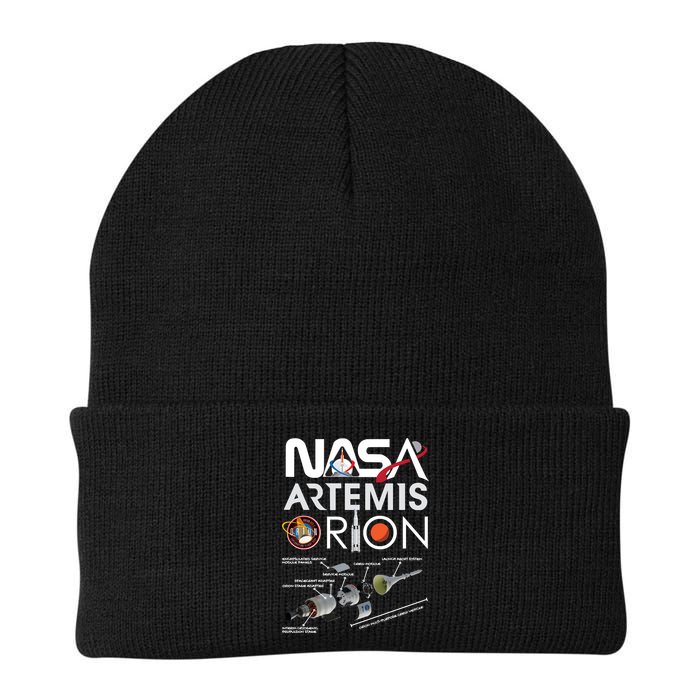 Artemis Orion Space Launch System SLS Schematics Beanie