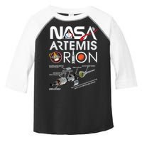 Artemis Orion Space Launch System SLS Schematics Toddler Fine Jersey T-Shirt