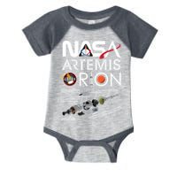 Artemis Orion Space Launch System SLS Schematics Infant Baby Jersey Bodysuit