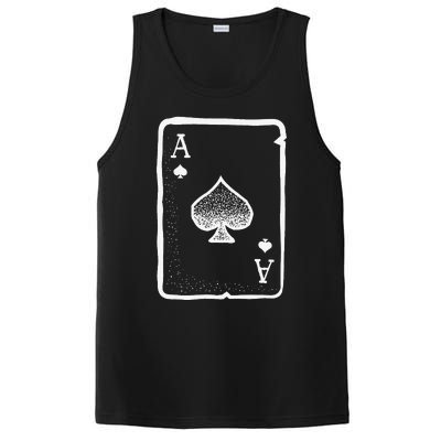 Ace Of Spades Poker Playing Card Halloween Costume PosiCharge Competitor Tank