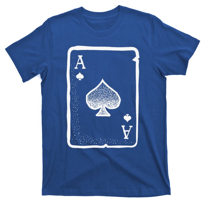 Ace Of Spades Poker Playing Card Halloween Costume T-Shirt