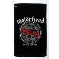 Ace Of Spades Red Sash Golf Towel