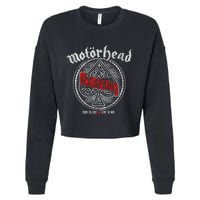 Ace Of Spades Red Sash Cropped Pullover Crew