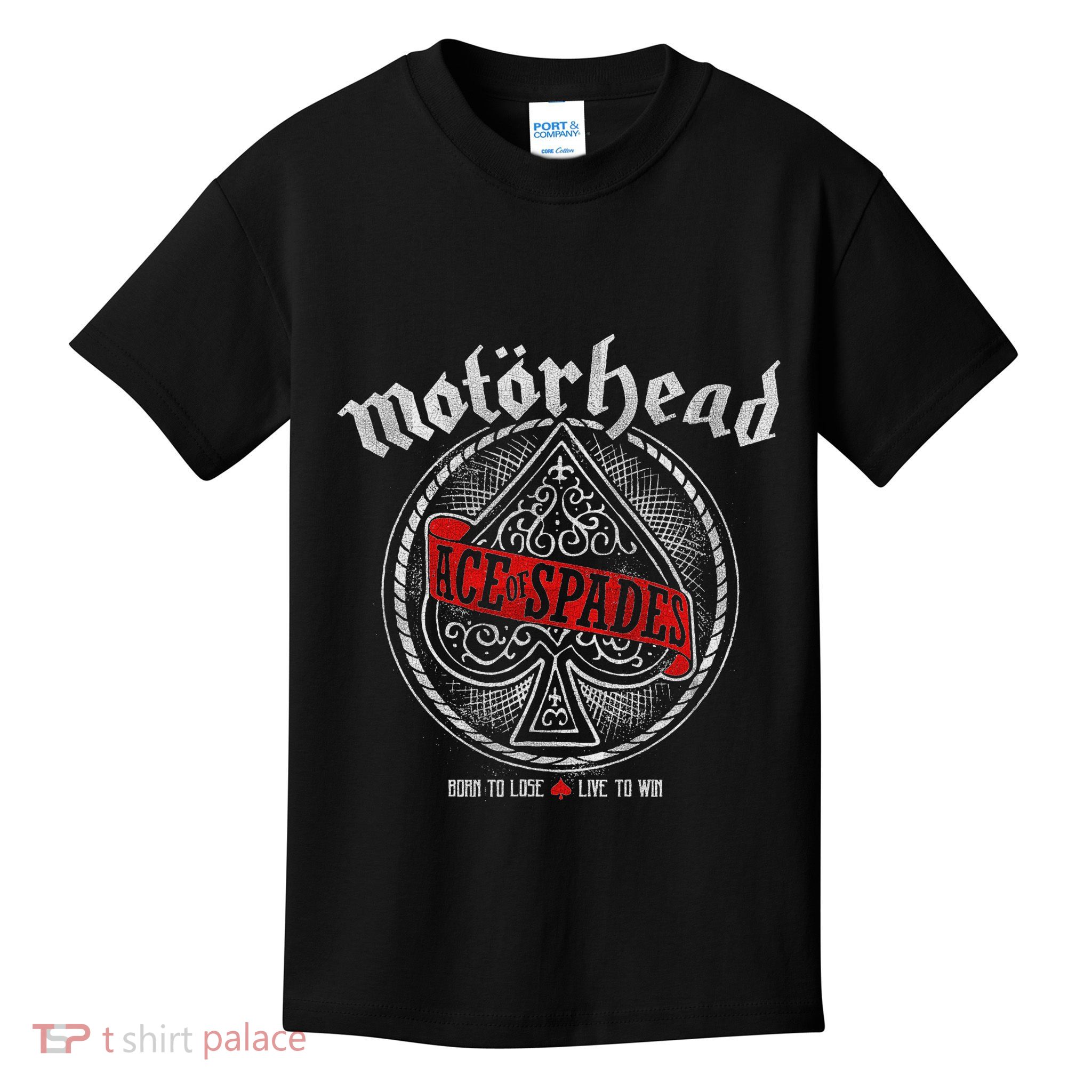 Ace Of Spades Red Sash Kids T-Shirt