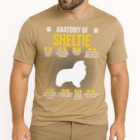 Anatomy Of Sheltie Dog Lover Cooling Performance Crew T-Shirt