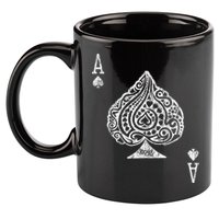 Ace Of Spades Texas Hold'em Poker Playing Card 11oz C Handle Ceramic Mug