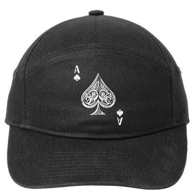 Ace Of Spades Great Gift 7-Panel Snapback Hat