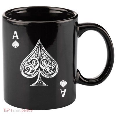 Ace Of Spades Great Gift 11oz C Handle Ceramic Mug