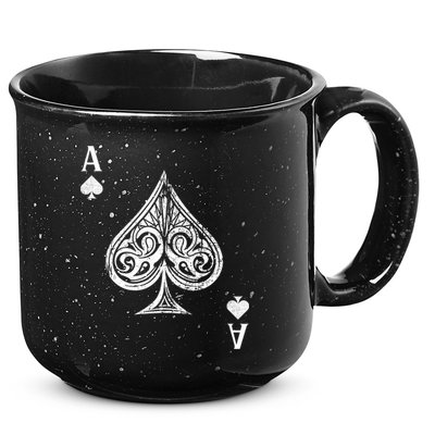 Ace Of Spades Great Gift 15oz Campfire Ceramic Mug