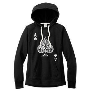 Ace Of Spades Great Gift Women's Fleece Hoodie