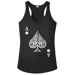 Ace Of Spades Great Gift Ladies PosiCharge Competitor Racerback Tank