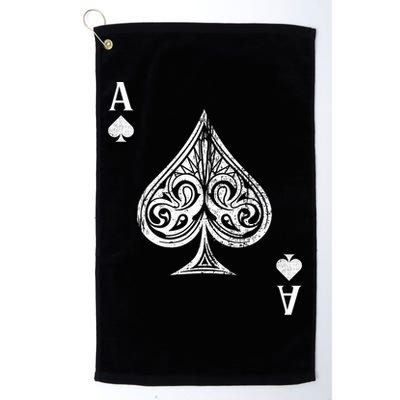 Ace Of Spades Great Gift Golf Towel