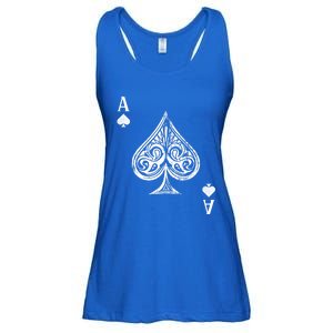 Ace Of Spades Great Gift Ladies Essential Flowy Tank