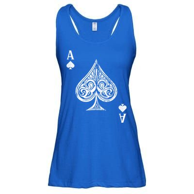 Ace Of Spades Great Gift Ladies Essential Flowy Tank