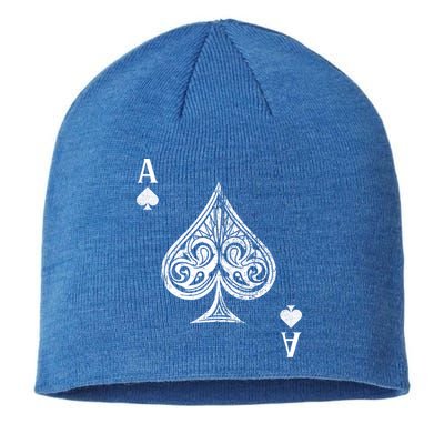 Ace Of Spades Great Gift Sustainable Beanie