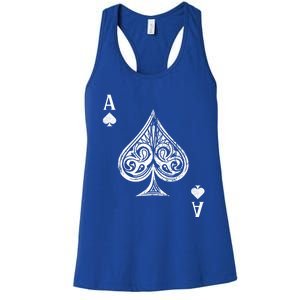 Ace Of Spades Great Gift Women's Racerback Tank