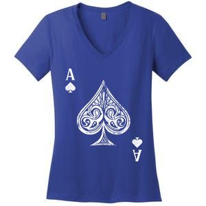 Ace Of Spades Great Gift Women's V-Neck T-Shirt