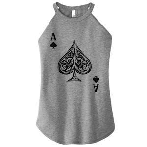 Ace Of Spades Great Gift Women's Perfect Tri Rocker Tank