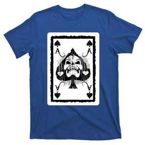 Ace Of Spades Heavy Rock Skull Skeleton Playing Card Funny Gift T-Shirt