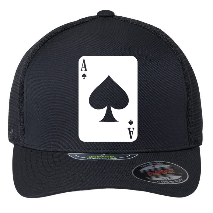 Ace Of Spades Flexfit Unipanel Trucker Cap