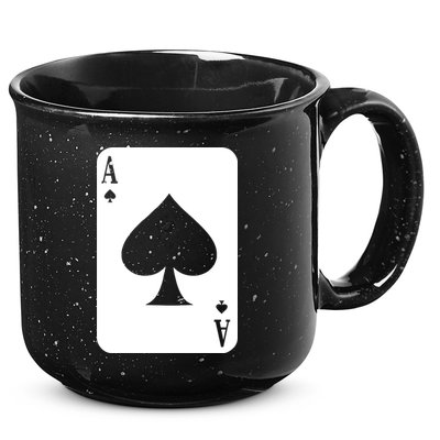 Ace Of Spades 15oz Campfire Ceramic Mug