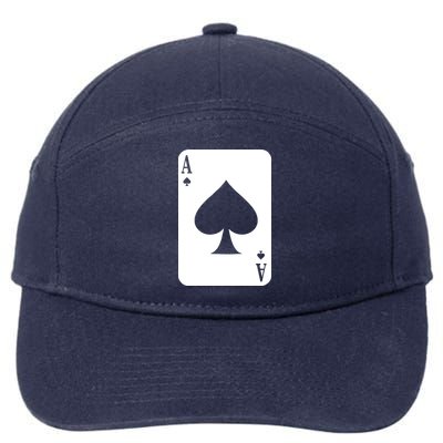 Ace Of Spades 7-Panel Snapback Hat