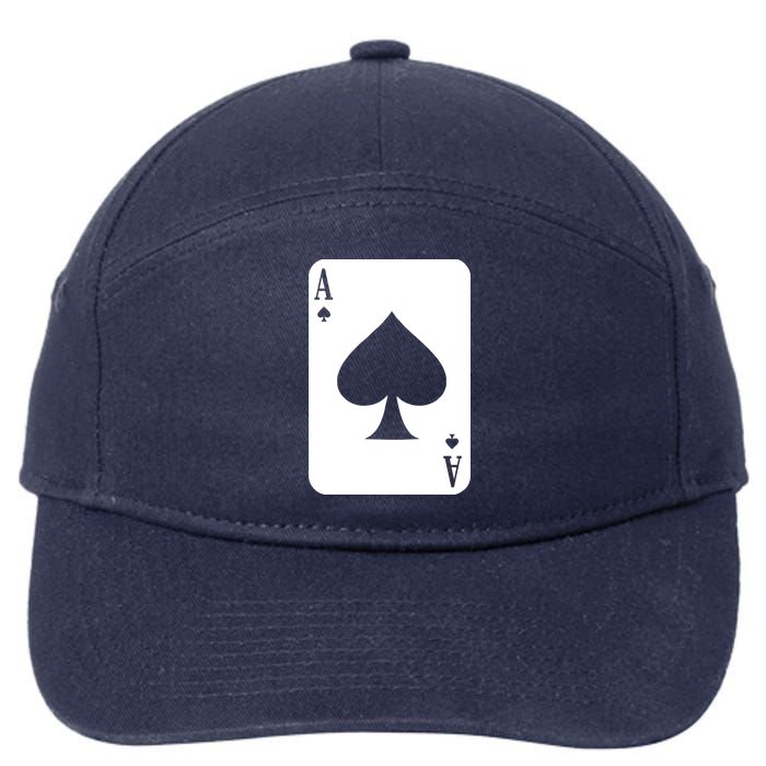 Ace Of Spades 7-Panel Snapback Hat