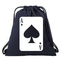 Ace Of Spades Drawstring Bag