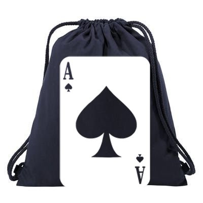 Ace Of Spades Drawstring Bag