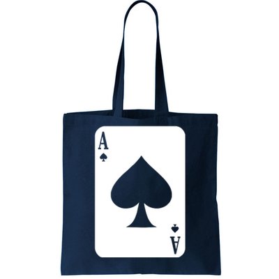 Ace Of Spades Tote Bag