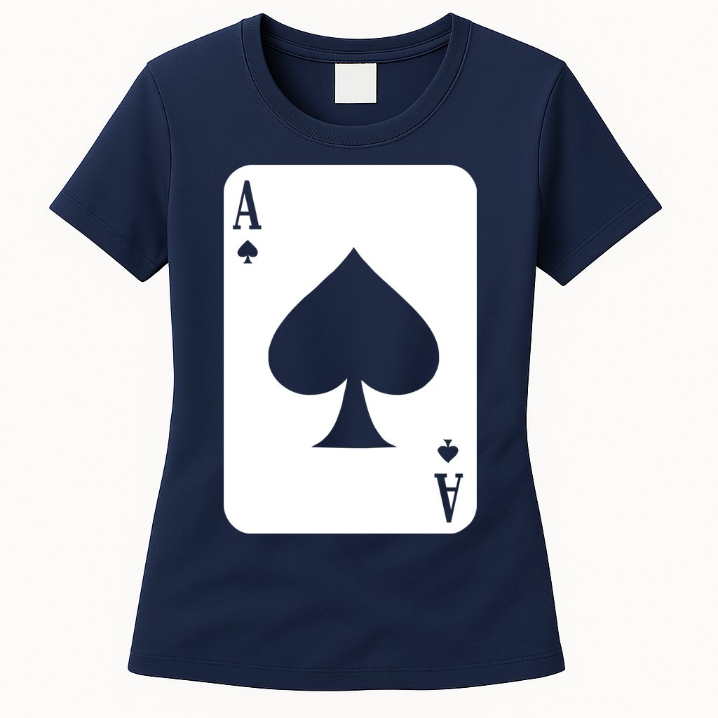 Ace Of Spades Womens T-Shirt