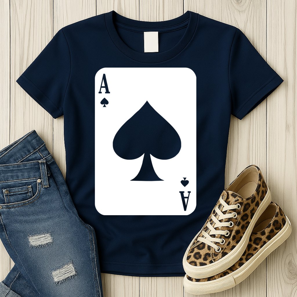 Ace Of Spades Womens T-Shirt