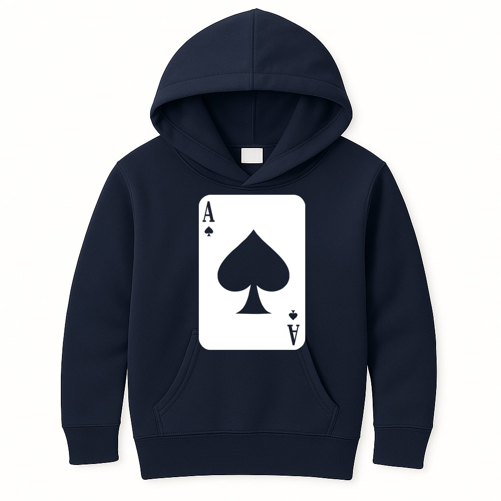 Ace Of Spades Kids Hoodie