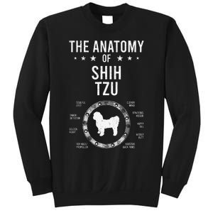 Anatomy of Shih Tzu Dog Lover Sweatshirt