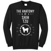 Anatomy of Shih Tzu Dog Lover Sweatshirt