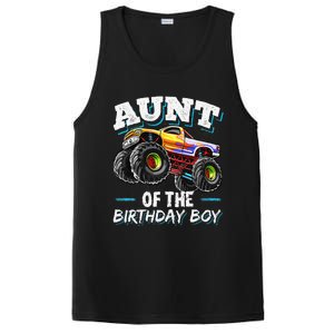 Aunt of the Birthday Monster Truck Birthday Party PosiCharge Competitor Tank