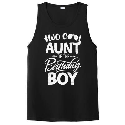 Aunt of the Birthday Two Cool 2nd Bday Mother Mama Mommy PosiCharge Competitor Tank