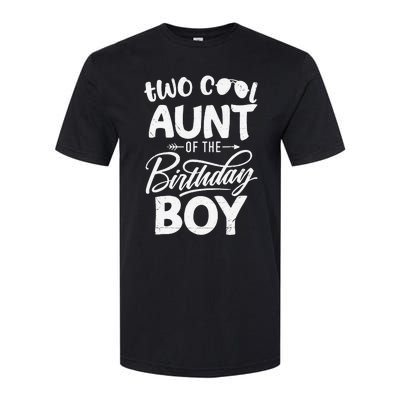 Aunt of the Birthday Two Cool 2nd Bday Mother Mama Mommy Softstyle® CVC T-Shirt