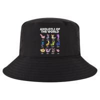 Axolotls Of The World Cool Comfort Performance Bucket Hat