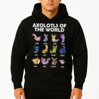 Axolotls Of The World Hoodie