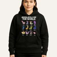 Axolotls Of The World Hoodie
