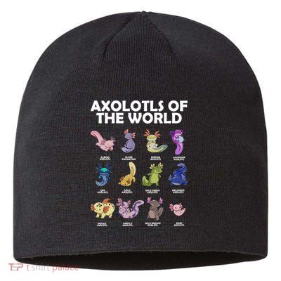 Axolotls Of The World Sustainable Beanie
