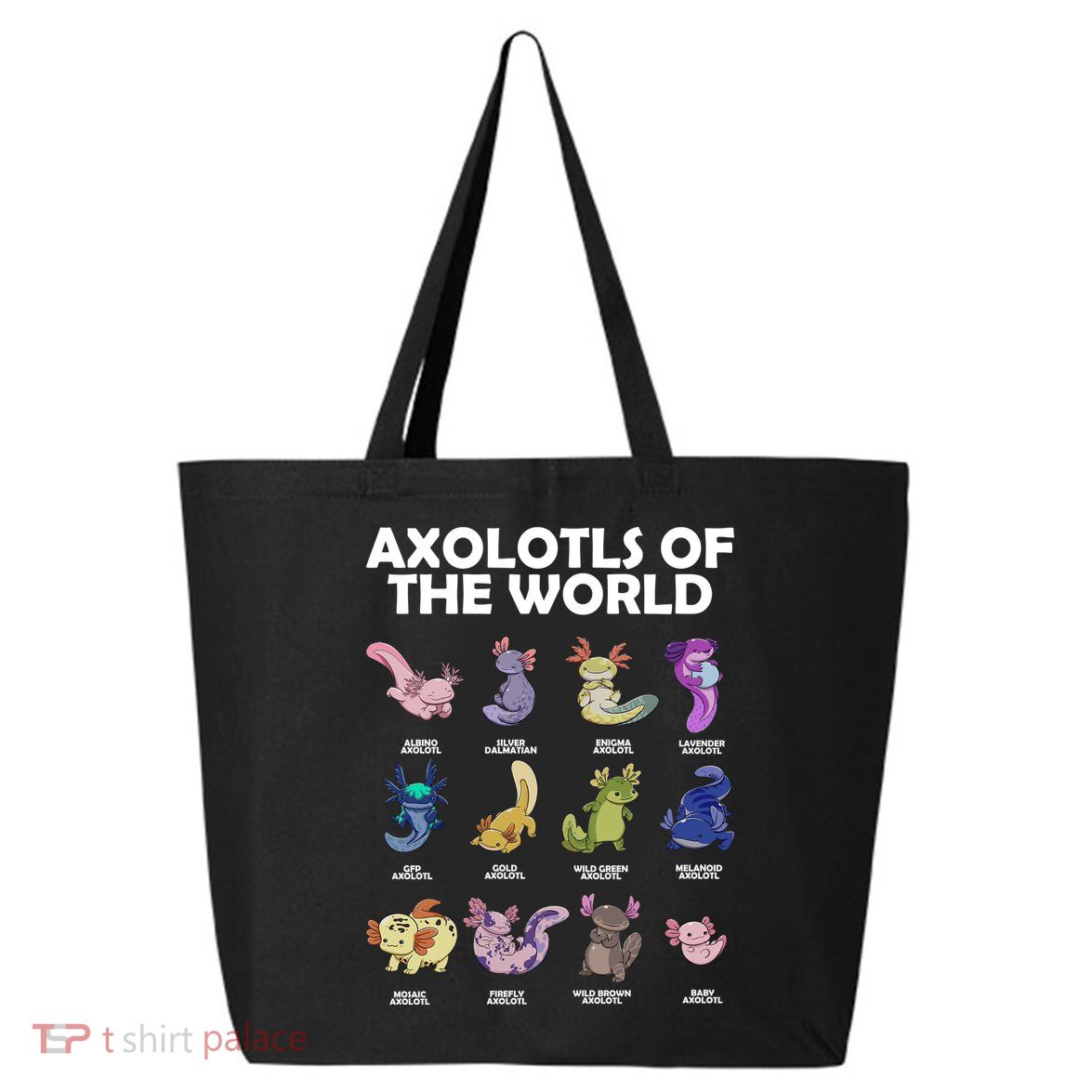 Axolotls Of The World 25L Jumbo Tote