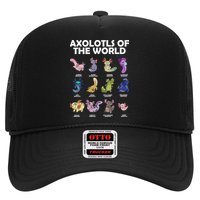 Axolotls Of The World Trucker Hat