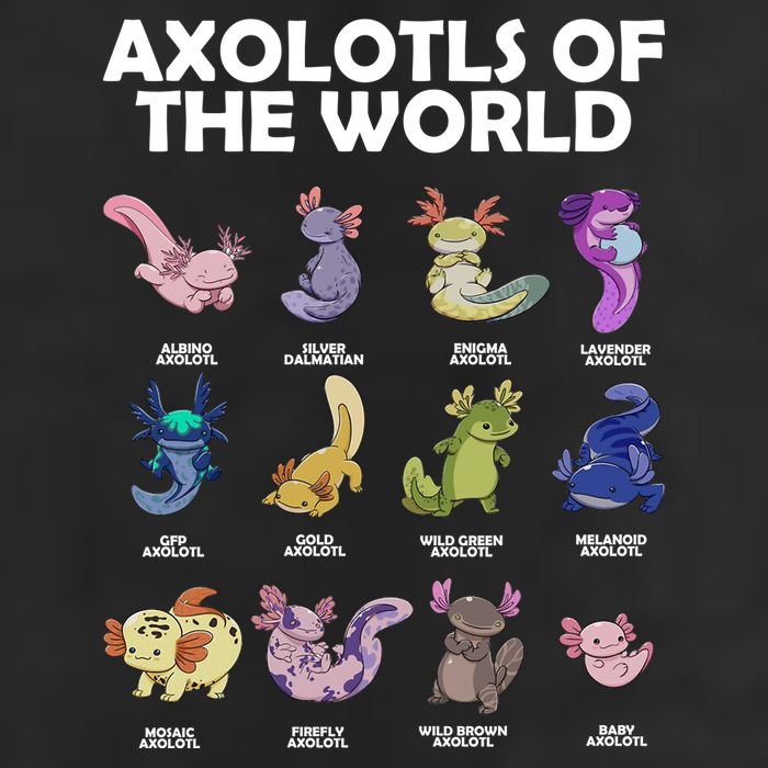 Axolotls Of The World Trucker Hat