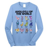 Axolotls Of The World Long Sleeve Shirt