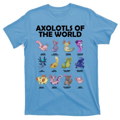 Axolotls Of The World T-Shirt